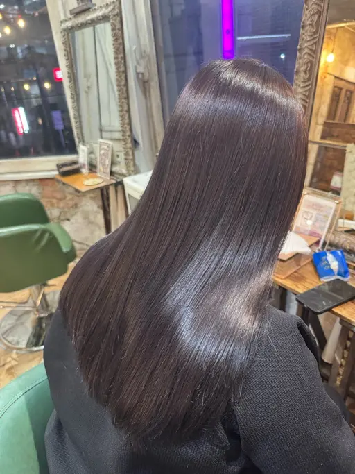 【土日祝】🍒カット+カラー+艶トリートメント🍒