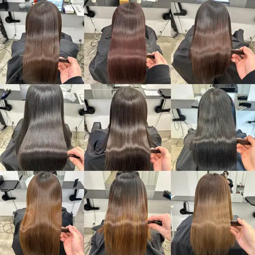 髪質改善 美髪縮毛矯正+髪質改善トリートメント