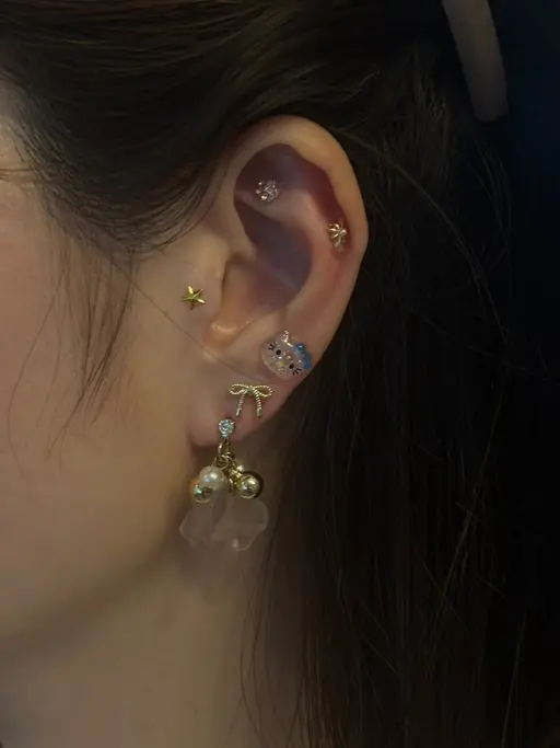 耳つぼジュエリー💎✨️オシャレを楽しみながら体調ケアを✨️日本製、マグレイン使用！👂1度体験してみてください🫶