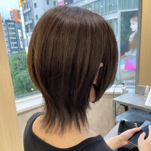 小顔似合わせカット✂️炭酸クレンジングシャンプー付き🫧
