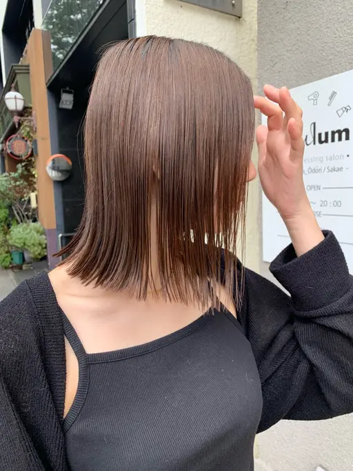 ✨人気✨🌷カット➕カラー(ブリーチなし)➕ツヤ髪トリートメント🌷