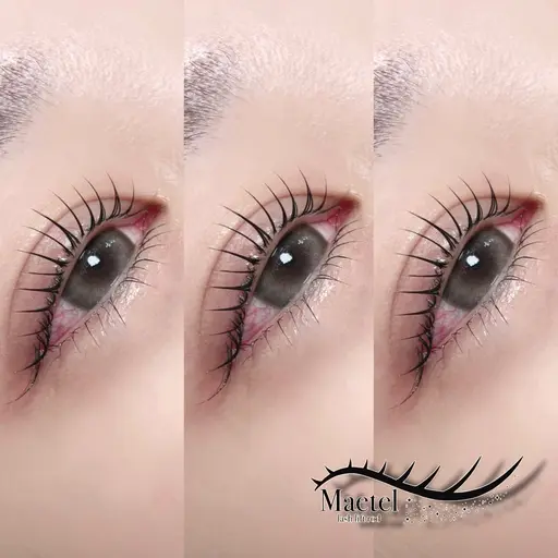 上下メーテルまつ毛パーマ