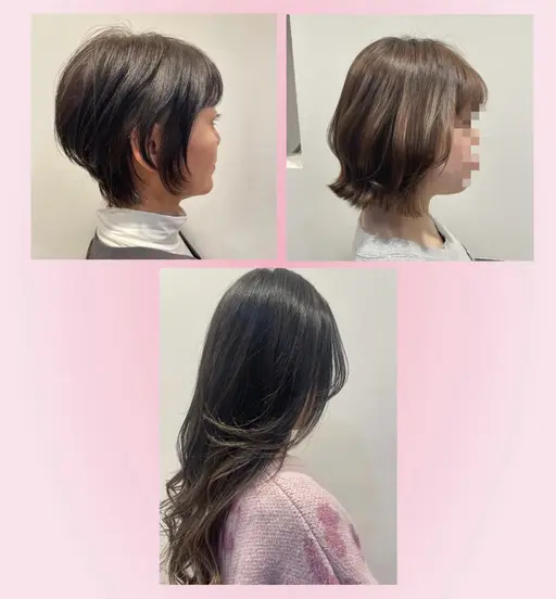 🚺レディースカット(ロング・ボブ・ショート)➕髪質改善シャンプー🫧