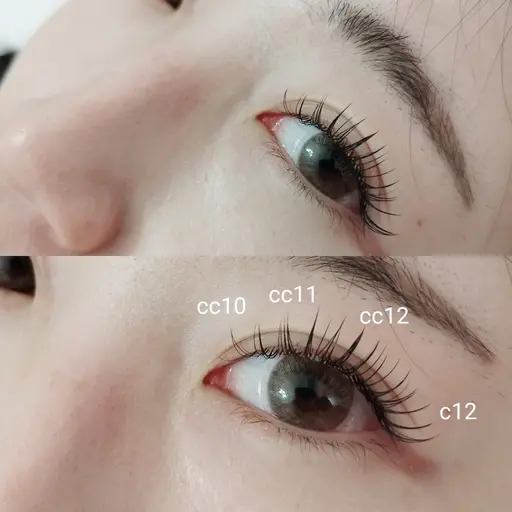 ★4月30日まで！3名様限定★【圧倒的な持続力◎LEDマツエク】LEDフラットラッシュ 120本  ※オフ代別途¥500