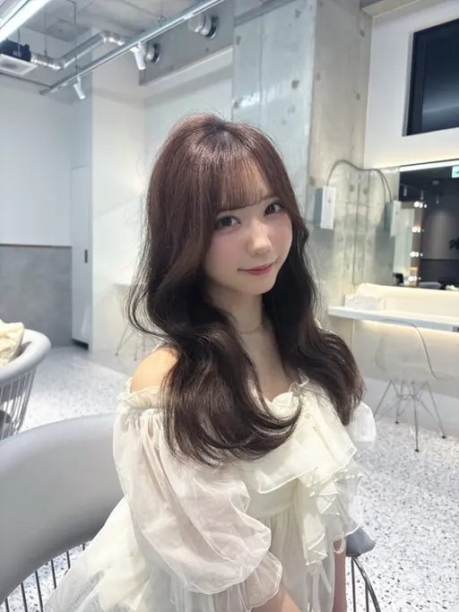 5月限定✨カラーで叶う柔らかく透ける透明感たっぷりカラー🎀🤍ブリーチなしWカラー＋クイックトスチームトリートメント