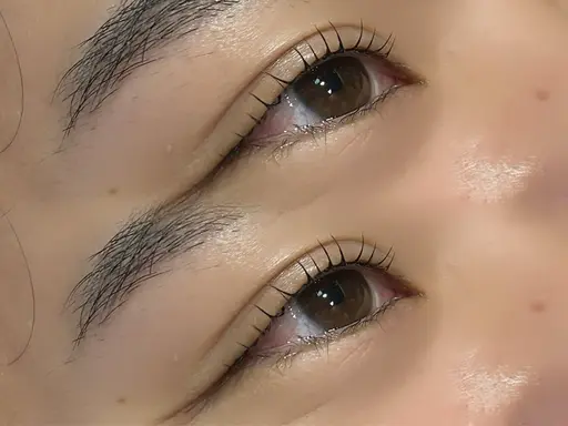 【人気No.1🤎】韓国風束感まつ毛パーマ🎀⋆⭒˚.⋆選べるカールで今っぽ可愛い目元に♡