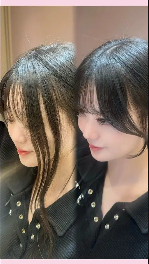 【🉐直前割引がお得🉐】ワンカラー×前髪お顔周りカット×高保湿超音波トリートメント✨