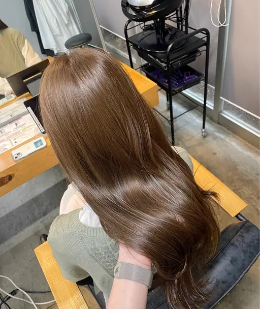 🤍4月minimo限定🤍髪質改善ケアカラー🎀🫧