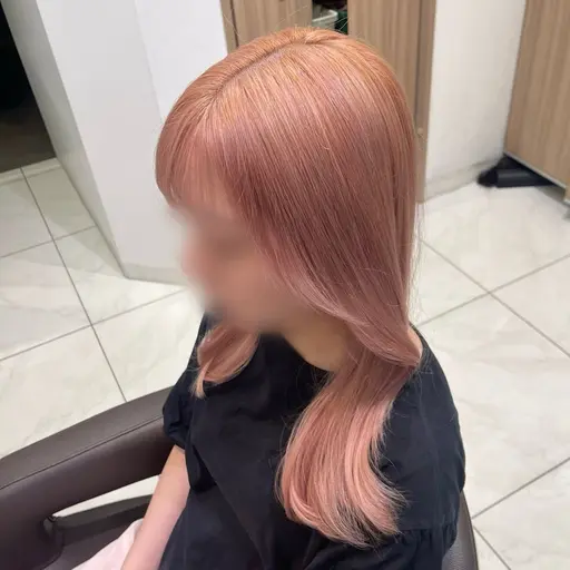 顔周りカット+カラー＋内部補習トリートメント✨