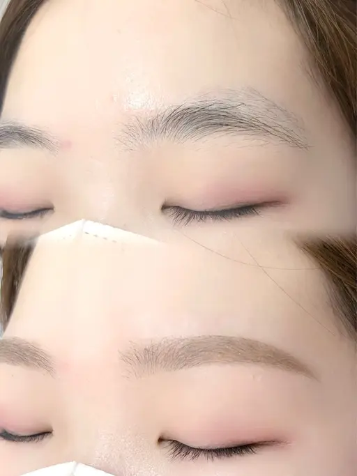 レディース美眉スタイリング［間引き・メイクあり]