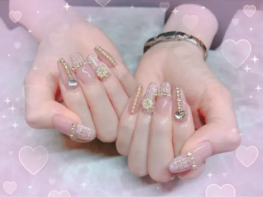 オフいつでも無料❤️一人一人に合わせたベースジェル使用で持ち抜群✨パーツ、アートも別途料金なし❤️