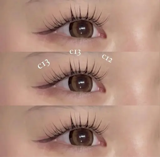 【束感盛れ♡】マツエク120本まで(束感コーティング付き🎀)