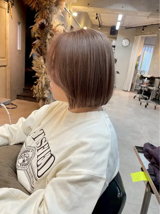 【カットモデル】パツっとすっきりボブカット🔴