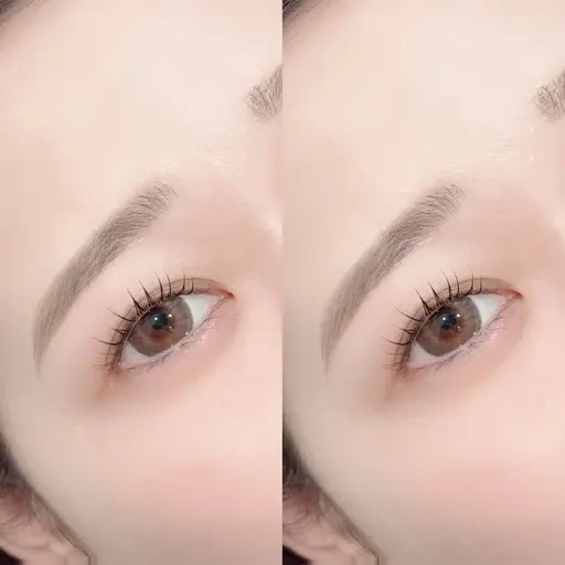 🩵眉毛ワックス＋まつ毛パーマモデル🩵　セットメニュー　¥3000(現金のみ・お釣りのない様にお願いいたします)