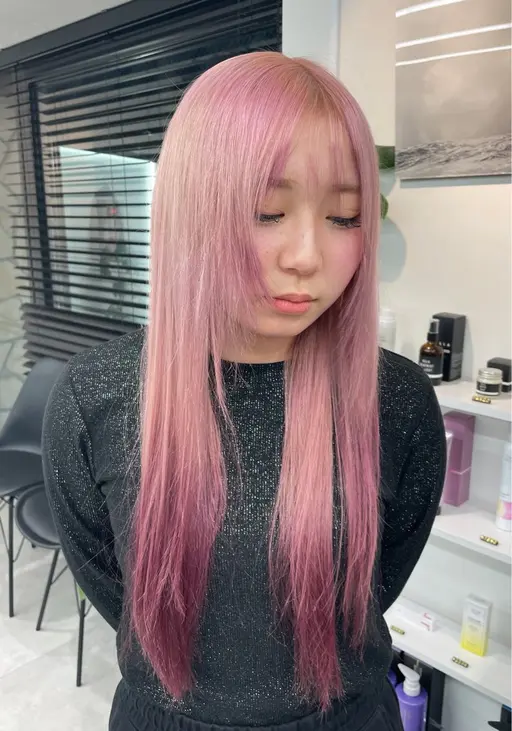 【デザインカラー】ブリーチ＋カラー＋トリートメント