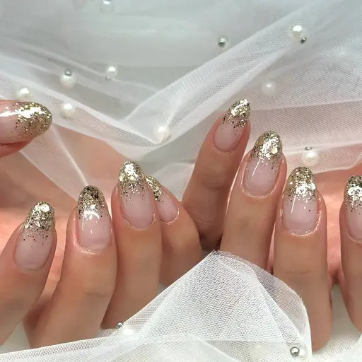 【ハンド】✨ラメグラデーション✨（オフ無）