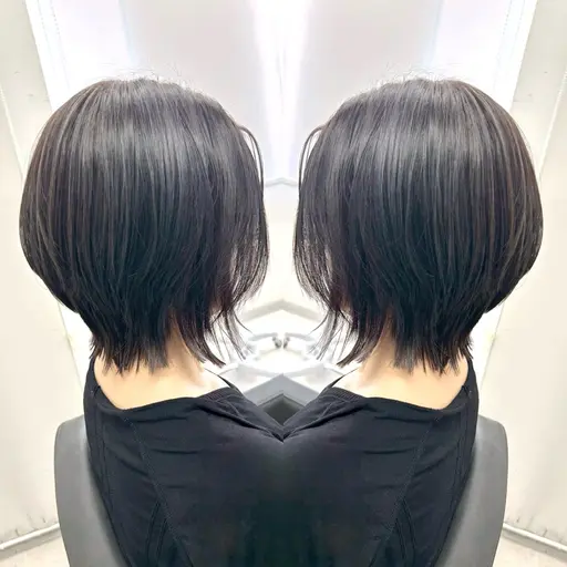 🎀short cut🎀➕1step treatment✨小顔&首元綺麗に見せたい🌷そんなお客様にオススメ🌷
