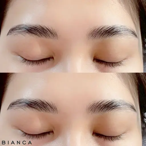 眉の毛流れ矯正パーマ🍃ハリウッドブロウリフト➕WAX🍃【メイクor保湿仕上げ】(亀戸/錦糸町/小岩)