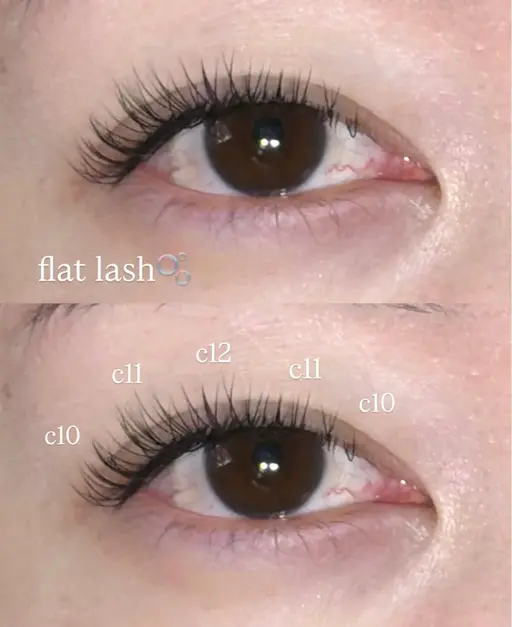 【前日・当日予約限定⭐️】(オフなしの方専用)フラットラッシュ 1時間半で付けれるだけ🪽🫧※他店付け足し不可