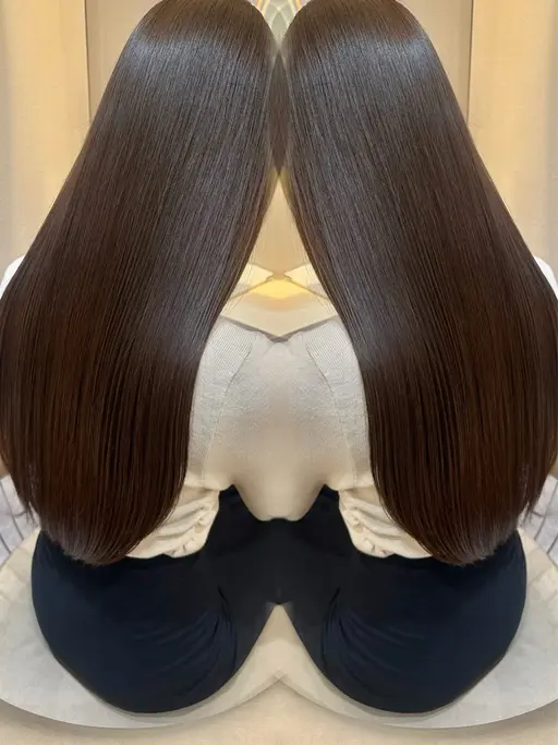 🤎ミニモ限定価格🤎【似合わせカット+美髪縮毛矯正+3step髪質改善トリートメント】