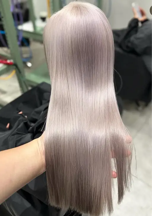 [9名様限定]縮毛矯正+オリジナルトリートメント/梅田/ストレート/美髪/ハイトーン履歴あり/地毛風ストレート