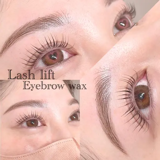 すっぴん美人💎【ラッシュリフト&アイブロウワックス】