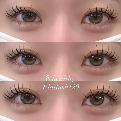 🌸4月限定クーポン🌸&healthy LEDフラットラッシュ100本まで(初回オフ無料 再来、LED対象外)