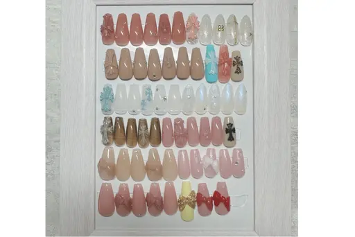 new​〜​♪大人気！クロム・リボンパーツデザインプラン♪¥5000/新規・3週間オフ込み