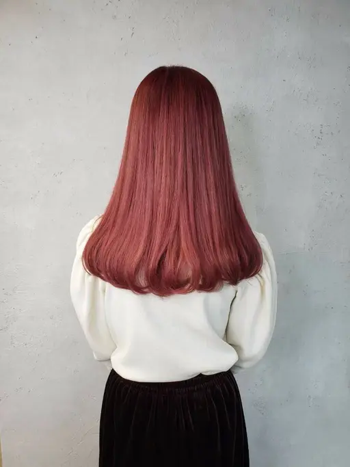 🥣暖色wカラー+似合わせ顔周りカット✂︎ ※胸上〜ロングの方限定 トリートメント付き♡ブリーチありor無しどちらも🆗