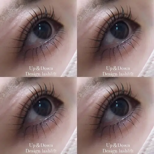 人気✨️【上下セット】パーマоrパリジェンヌ★ｹﾗﾁﾝTR付き★束感コーティング仕上げ