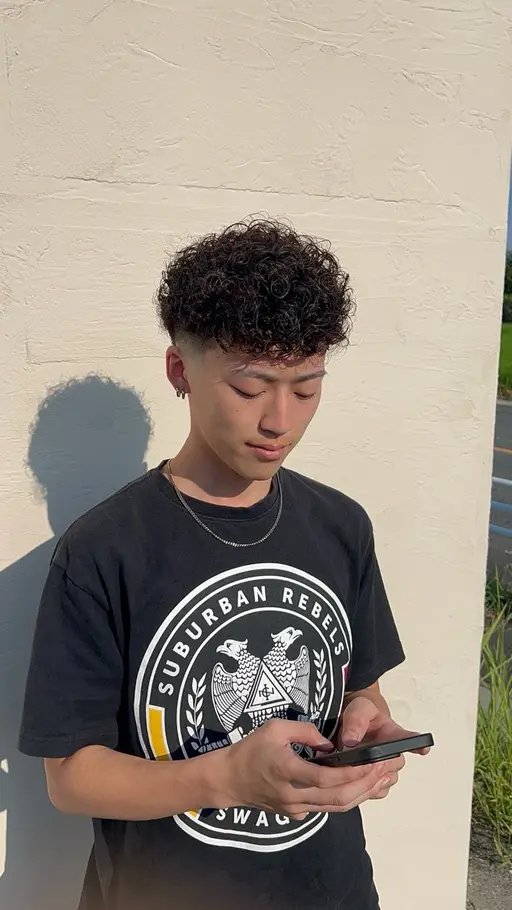 【平日限定】メンズカット（フェード可）＋お好なパーマ