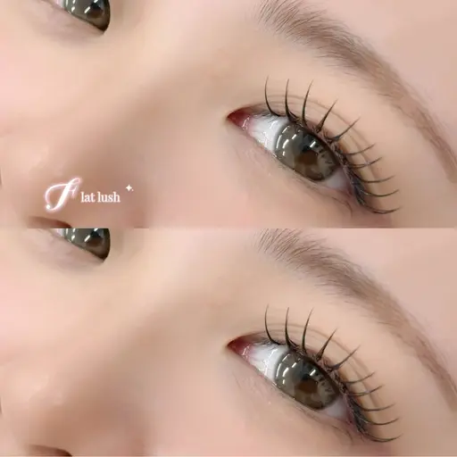 🎀【フラットラッシュ60​〜​80本】※オフ不可［八王子］