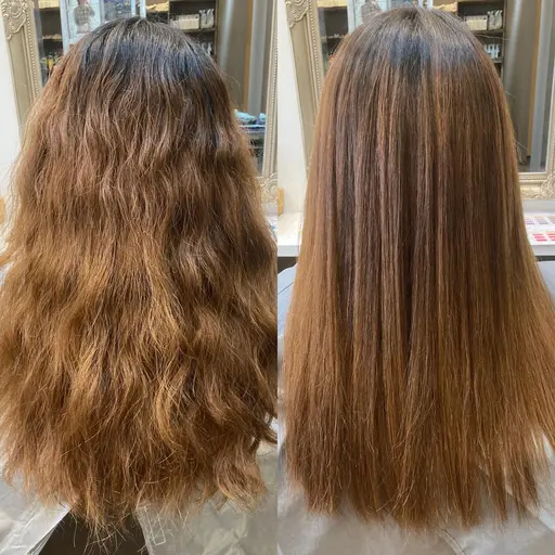 学生限定!!負担最小限の縮毛矯正+カット+ファイバープレックス 14500円