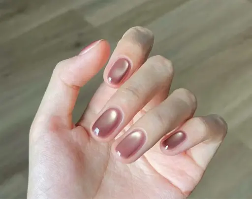 【お爪に優しいフィルイン込み】ハンドマグネットネイル💅