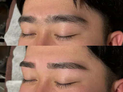 【初回限定】メンズモテ眉スタイリング(眉毛wax+カット+間引き)×メンズメイク