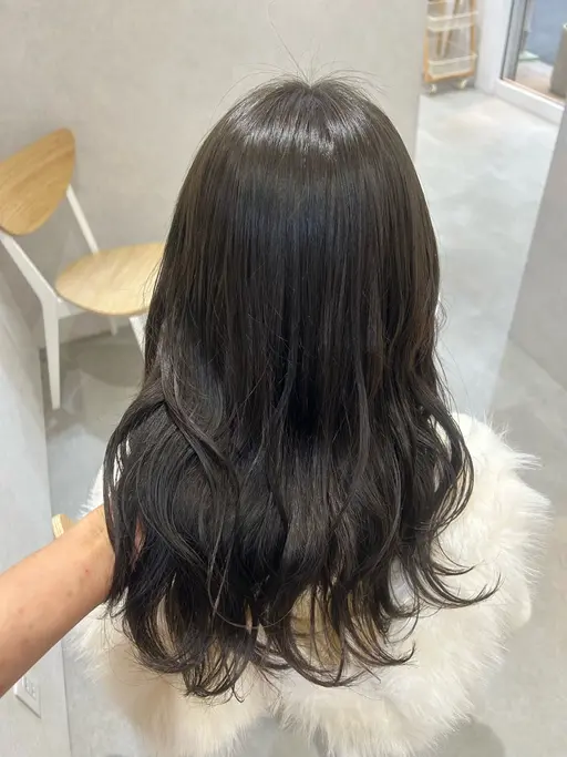 カット＋艶カラー✨＋【マッサージ💆‍♀️付き】2STEPトリートメント🫧