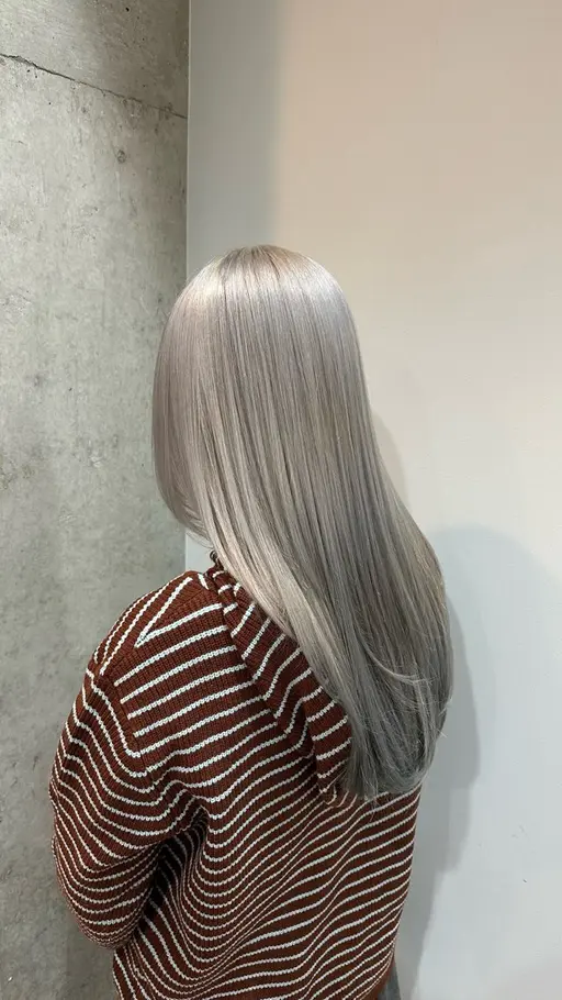 ✨️新規限定✨️⬜️ダブルカラー⬜️カット➕ブリーチありダブルカラー➕韓国式ウォータートリートメント‼️