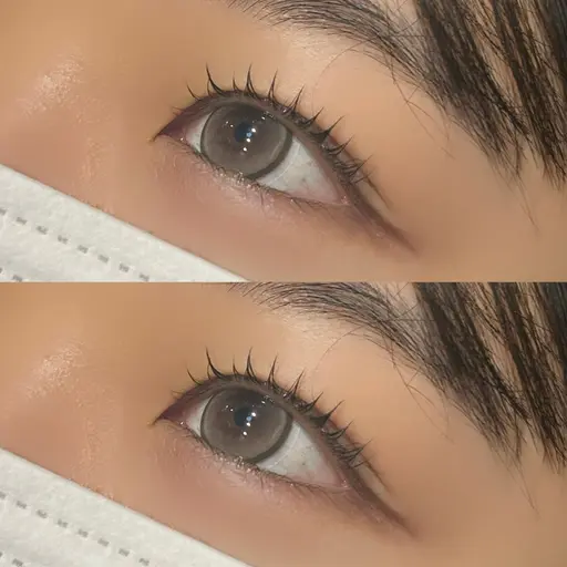 【人気No.1🤎】韓国風束感まつ毛パーマ🎀⋆⭒˚.⋆選べるカールで今っぽ可愛い目元に♡