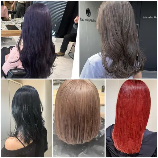 ブリーチ➕オンカラー➕シャンプートリートメント⚠️補足説明をご一読頂き予約して頂けたらうれしいです🙇