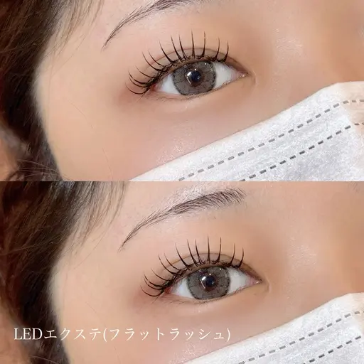 フラットラッシュ160本❣️[オフ代別途¥550]