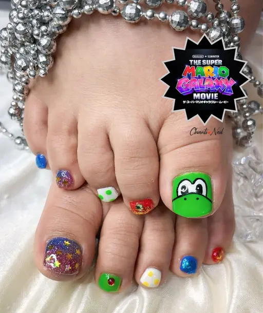 ヨッシー風フット💚