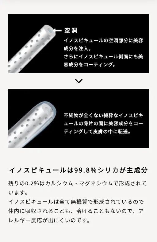 肌質改善 15万本の針エステVOSサロンケア スペシャルパック付