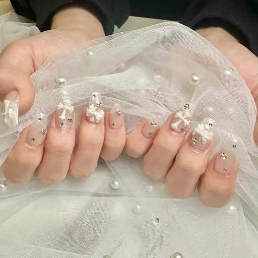 - ̗̀ 4月限定  ̖́- 自爪10本アートコース🎀✨