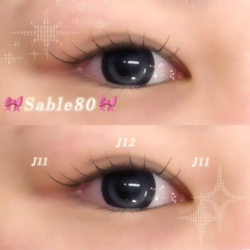 【装着練習モデル】⚠️オフ無,付け足し不可のみ⚠️セーブル60～80本🎀✨️　(詳細確認必須)(本数指定不可）