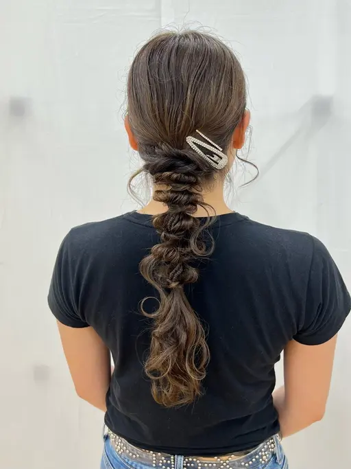 1【🩵minimo限定】SNS映え♡浴衣ヘアアレンジ