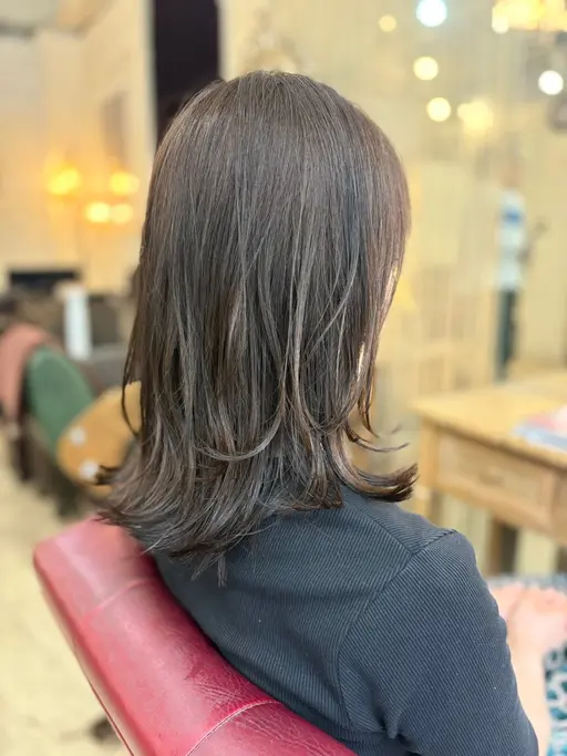 ☀️人気No.2‼️艶カラー＋選べるトリートメント🍃(ファッション、グレイ、マニキュア)