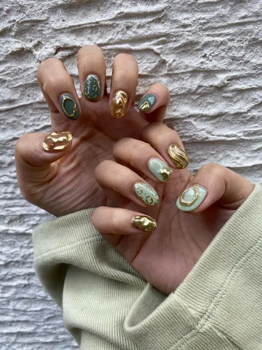 【🌿時短メニュー🌿】ジェルネイルアートし放題×ヘアカラー