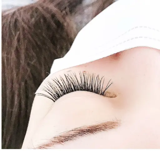 2時間15分　オフあり⭐まつげエクステつけ放題モデル募集⭐保証本数160本