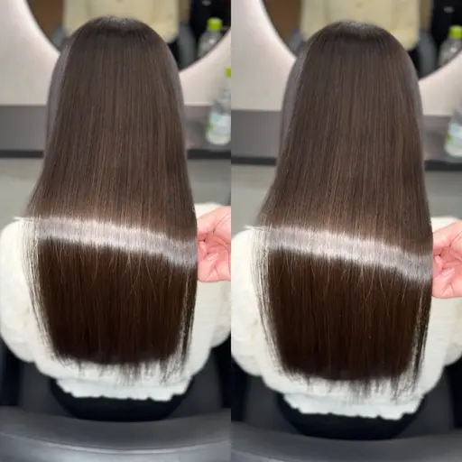 🌹【basicメニューno.1】カット+暖色カラー+髪質改善ウルトワトリートメント✨