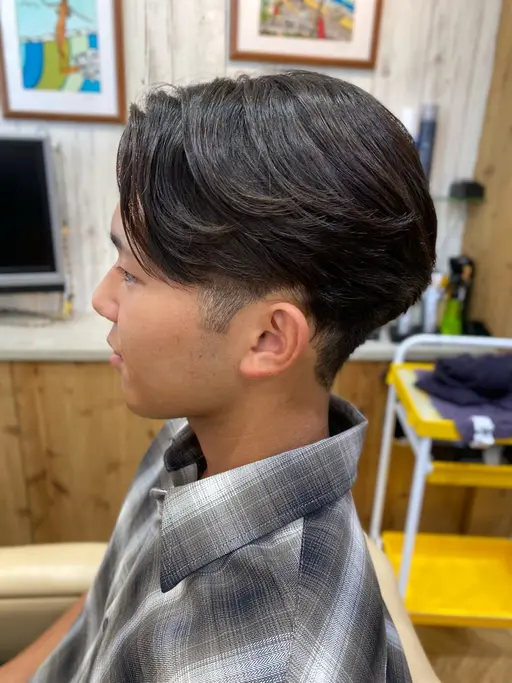 カット+ストレートケア(縮毛矯正)